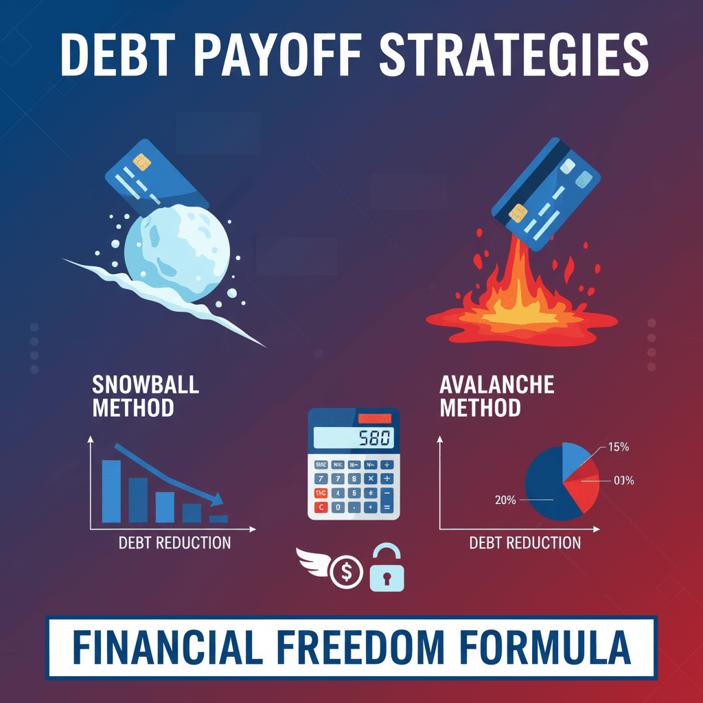 Debt Payoff Strategies - Snowball vs Avalanche Method